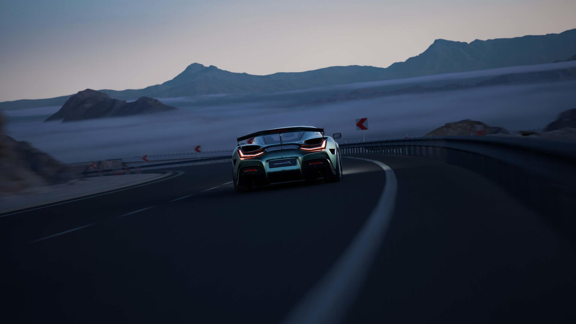 Nevera R on the road